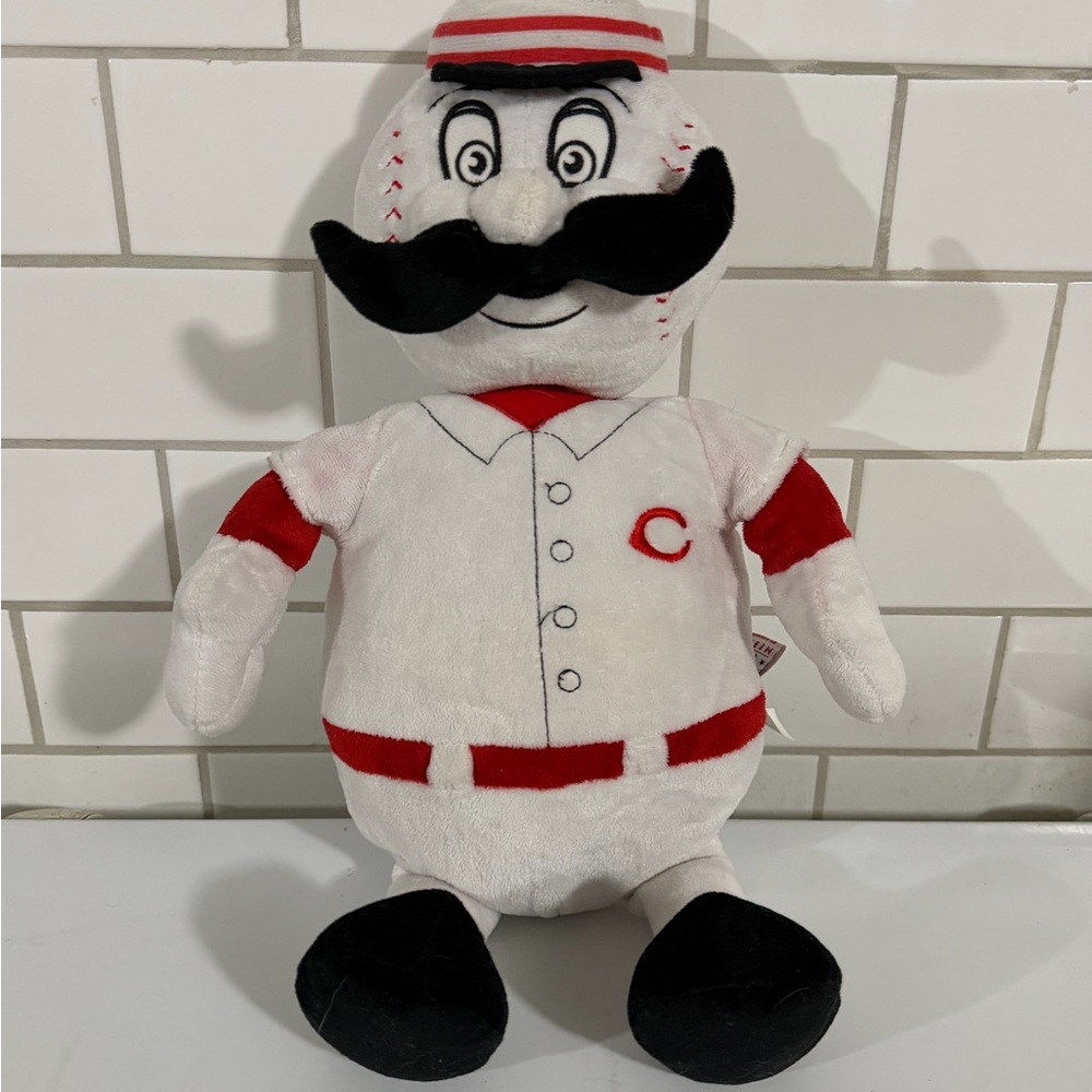 Cincinnati Reds Mascot Reversible Plush